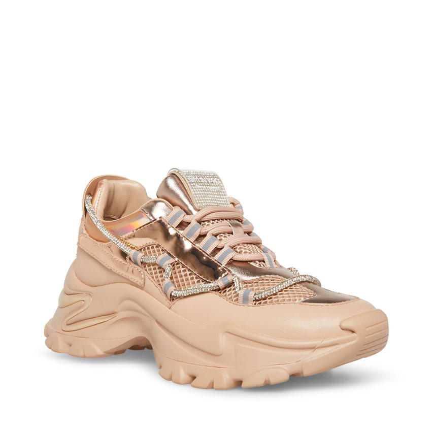 Zapatillas Steve Madden Miracles Mujer Beige | ES UZ1E93